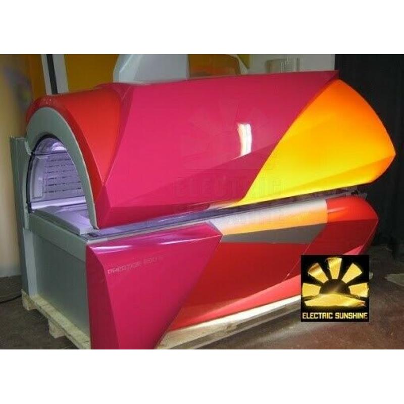 Ergoline Prestige 990 Dynamic Power sunbed (UK- stock) - INSTALATION DELIVERY TUBES