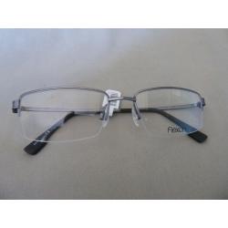 New Flexon E1078 flexible titanium men's semi-rimless glasses.