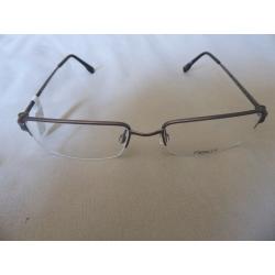 New Flexon E1078 flexible titanium men's semi-rimless glasses.