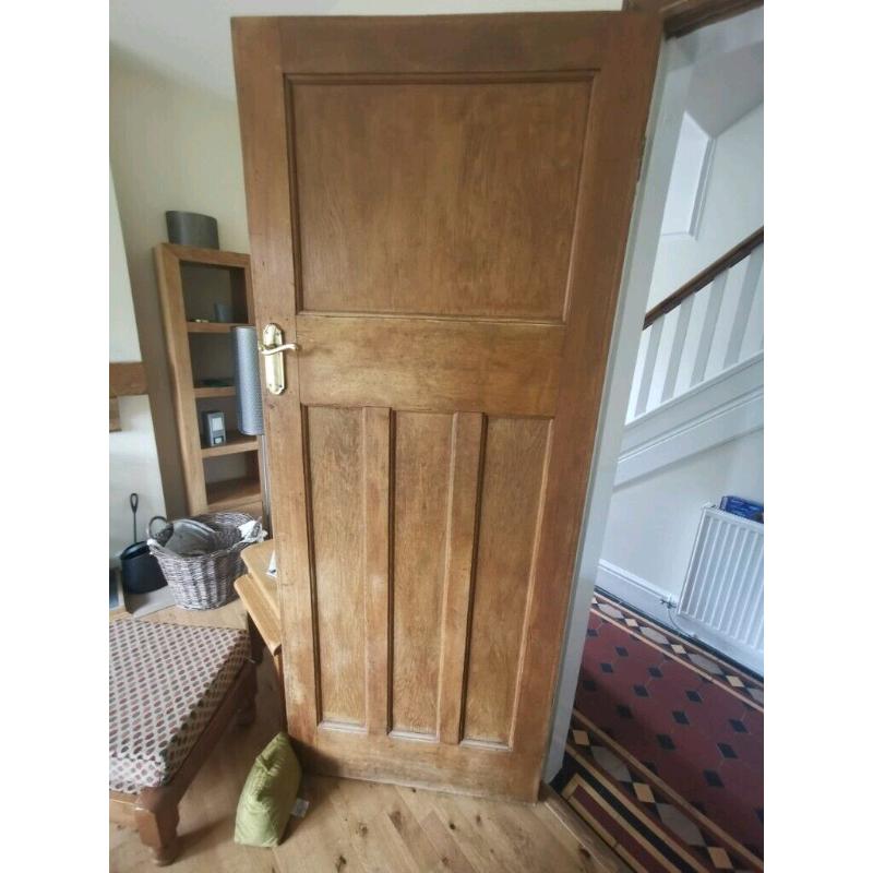 Internal solid wood period doors