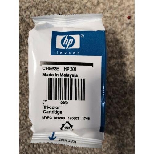 Ink cartridge HP 301 tri colour