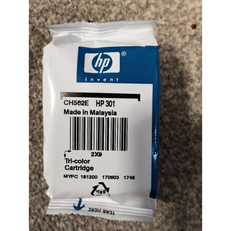 Ink cartridge HP 301 tri colour
