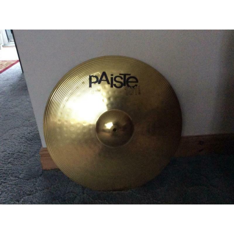 Paiste 101 cymbal set