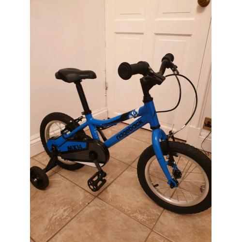 Ridgeback mx14 childs bike as new 14"