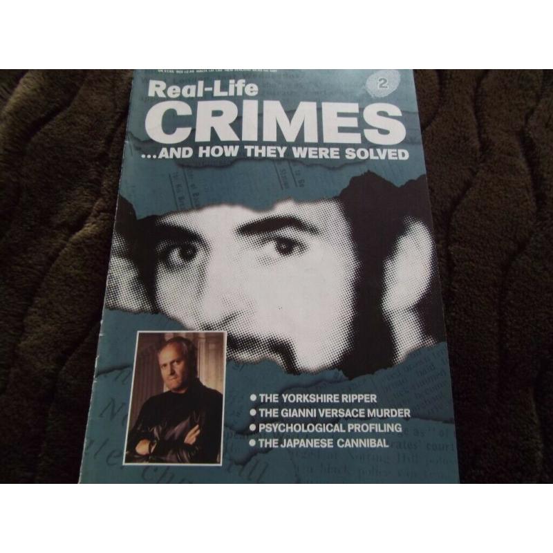 Collection 6 issues 'Real Life Crimes...How they were Solved' magazines 2002/03 (#Mag07)