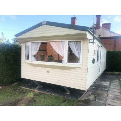 Static caravan for sale, North Wales Coast, site fees included