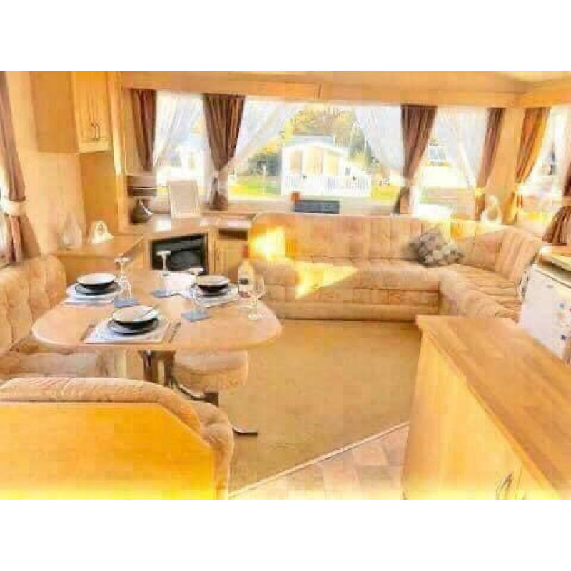 Static caravan for sale, North Wales Coast, site fees included