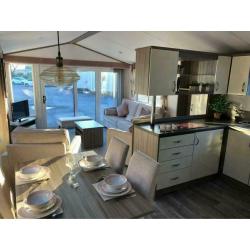 luxury 2 bedroom static caravan for sale at trecco bay / south wales