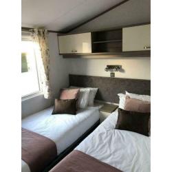 luxury 2 bedroom static caravan for sale at trecco bay / south wales