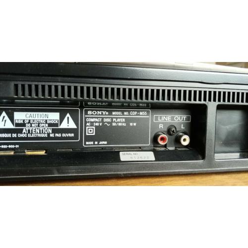 CD player Sony M55