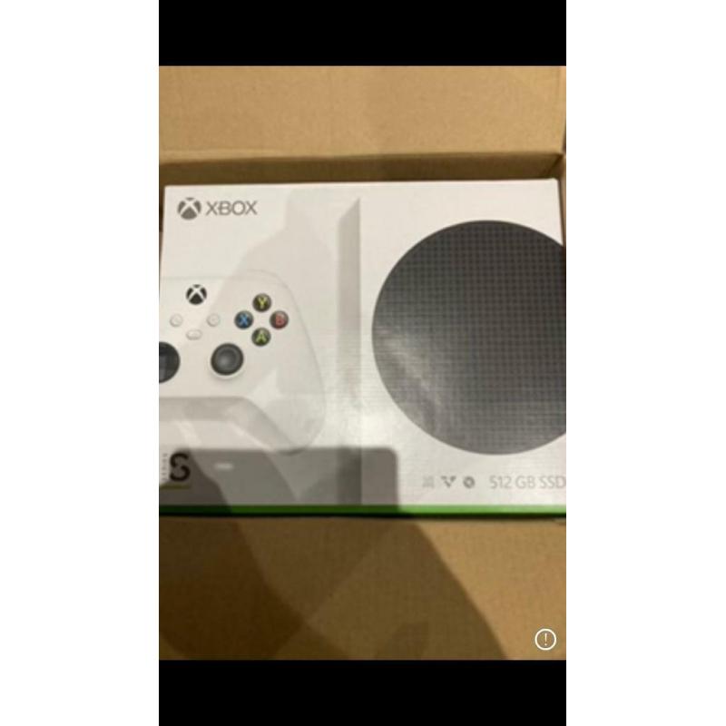 Brand new factory sealed Xbox series s console