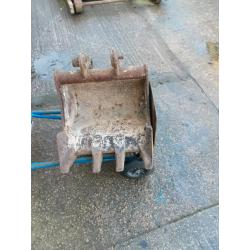 Tractor and digger buckets