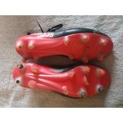 Adidas football boots size 9