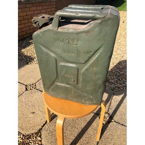 World war 2 war department stamped Jerry can