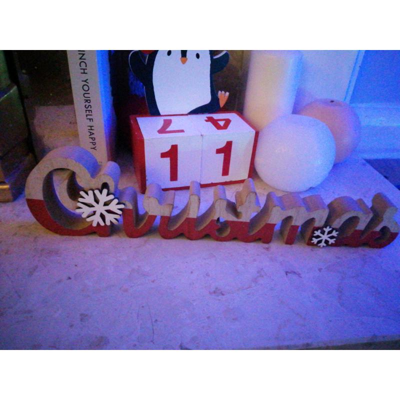 Wooden Christmas decoration