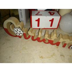 Wooden Christmas decoration