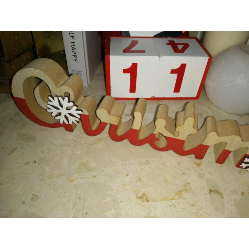 Wooden Christmas decoration