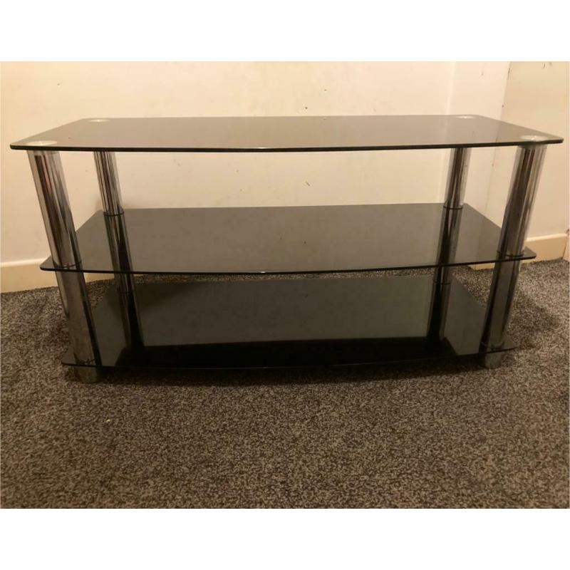 Glass TV unit