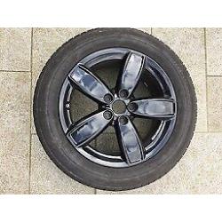 Black Alloy Wheels with Winter Tyres for Mini Countryman F60 2017- 225/55R17 97H