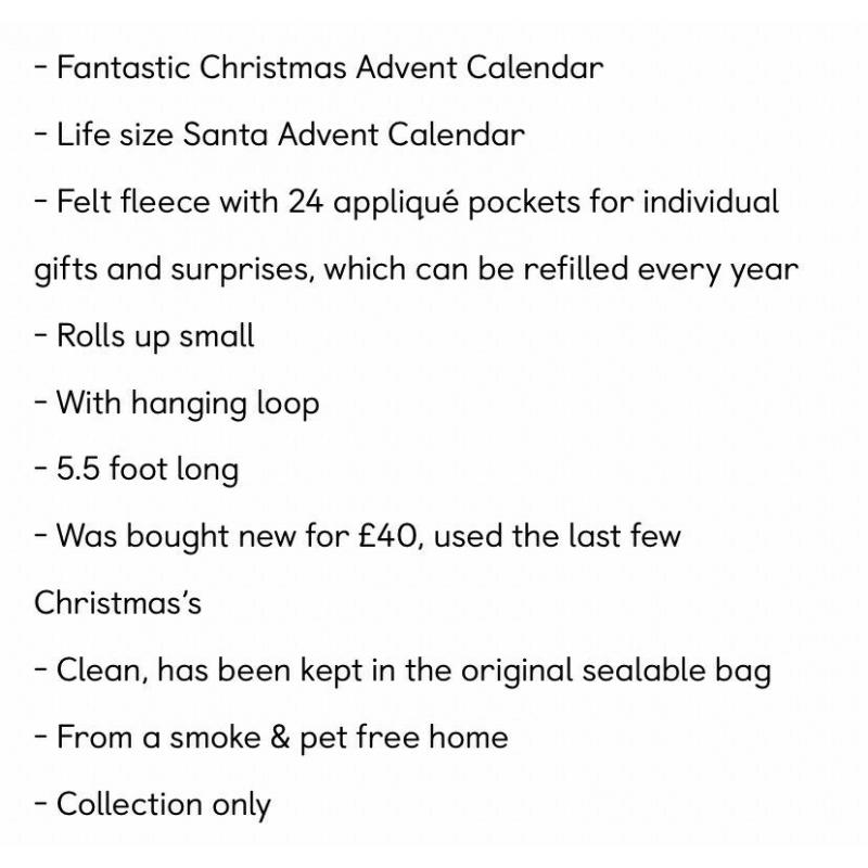 Father Christmas Advent Calender