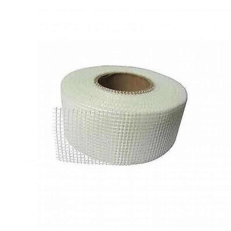 Plasterboard Self Adhesive Fiberglass Mesh Tape Various Sizes
