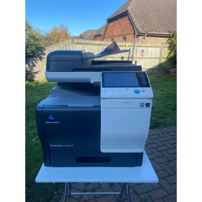 Photocopier A4 Kononca Minolta Bizhub c3350 printer scanner colour laser