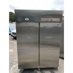 Commercial double door fridge for shop cafe restaurant takeaway pizza jsjdhsh