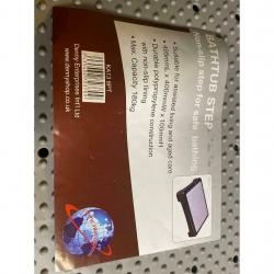 Bathtub step non slip mobility aide for safe bathing