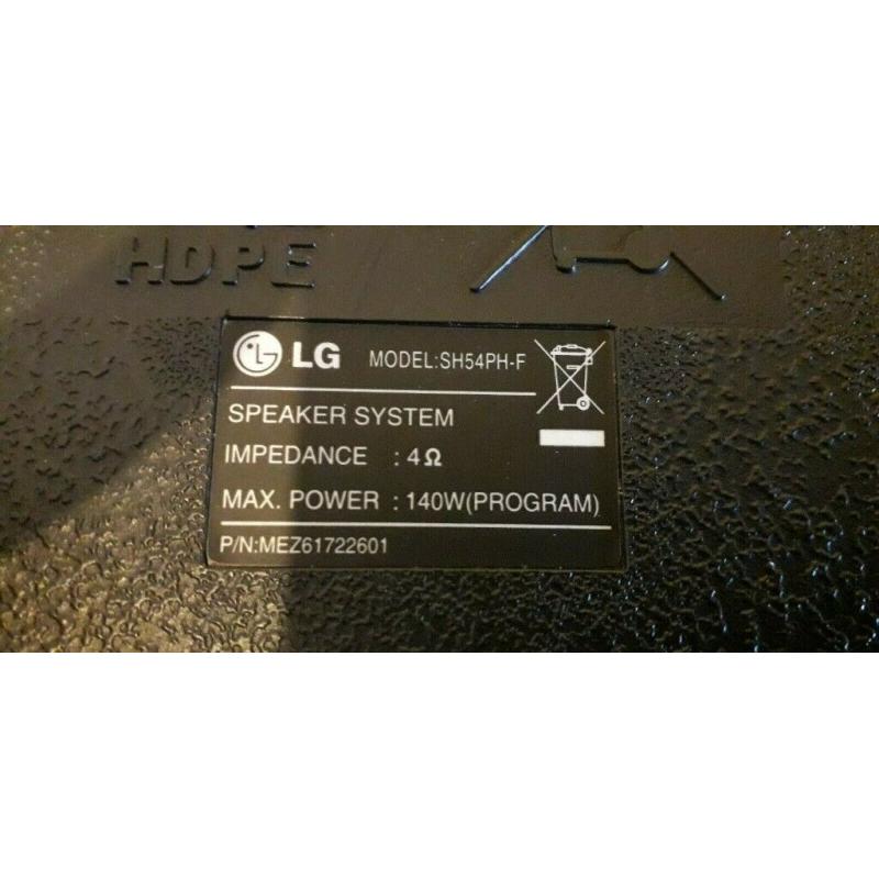 LG Twin Tower Speaker System