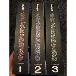 The walking dead compendiums 1-3
