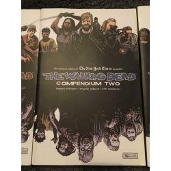The walking dead compendiums 1-3