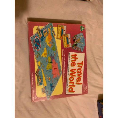 Travel the world board game