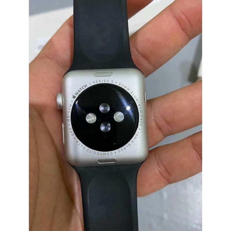 Apple watch series 3 42mm with warranty