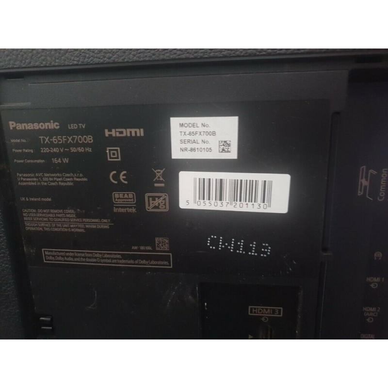 TX-65FX700B, 65 inch, 4K Ultra HD
