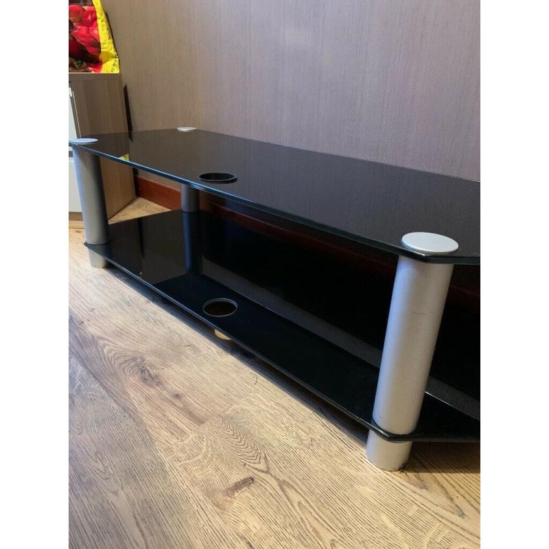 Glass tv stands