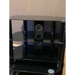 Glass tv stands