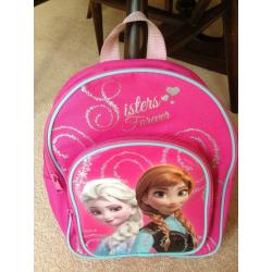 Girls Pink Disney Backpack