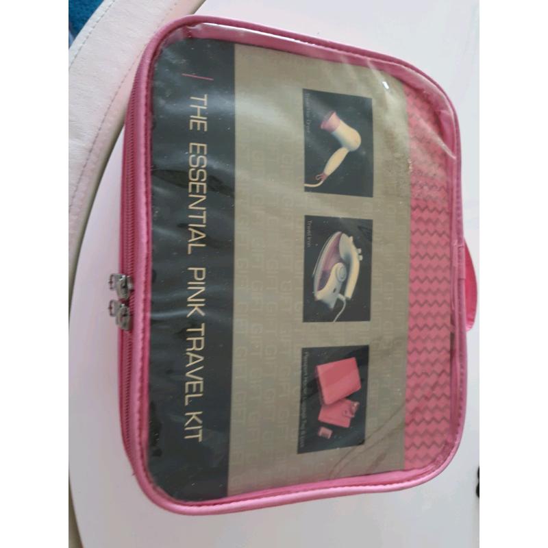 Brand New Travel Hair Dryer & Iron