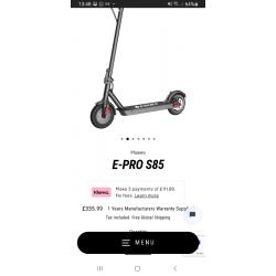 Phaewo electric scooter Brand new unopened box