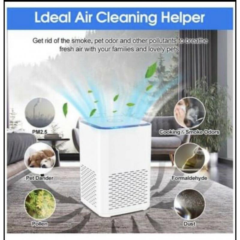 Portable Air Purifier, with inbuilt Aromatherapy oil diffuser