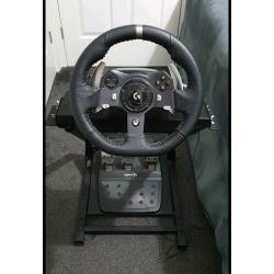 Logitech G920 Wheel and stand