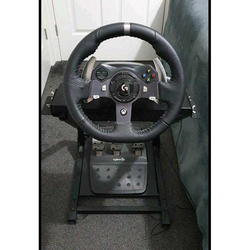 Logitech G920 Wheel and stand