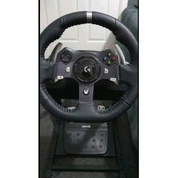 Logitech G920 Wheel and stand