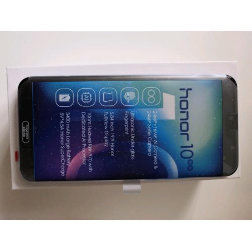 Honor 10 128GB/4GB Phantom Blue refurbished with brand new screen and