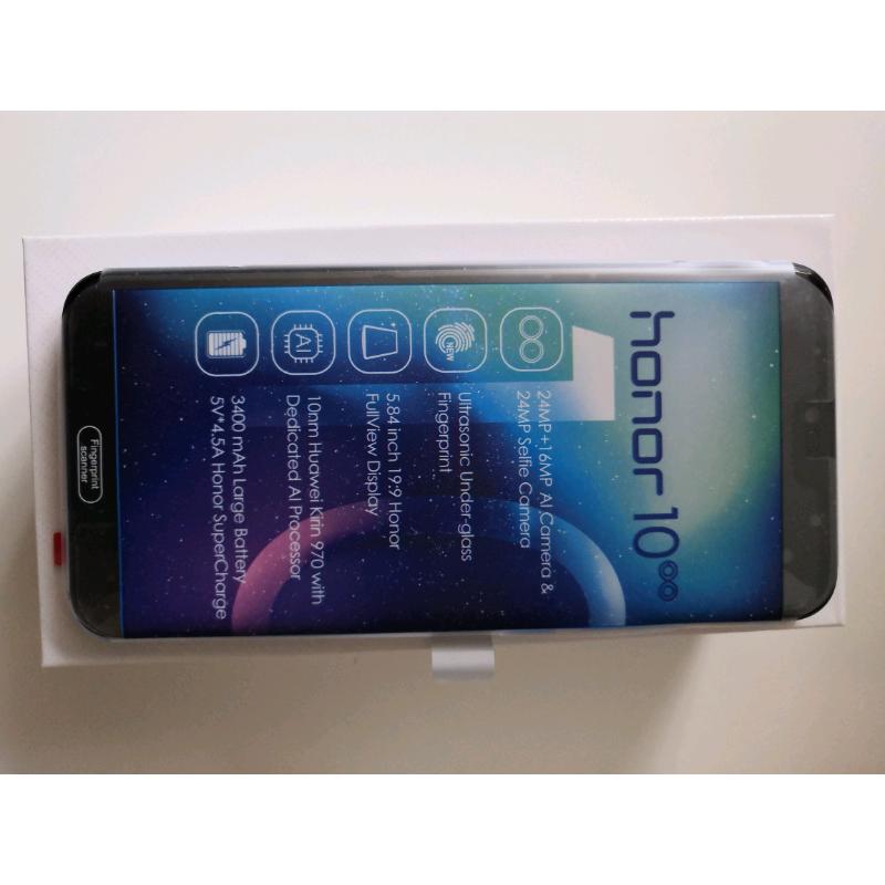 Honor 10 128GB/4GB Phantom Blue refurbished with brand new screen and