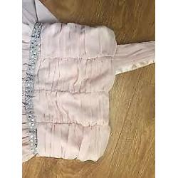 Beautiful Girls baby pink prom/bridesmaid dress 11-12 years
