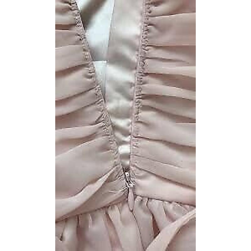 Beautiful Girls baby pink prom/bridesmaid dress 11-12 years