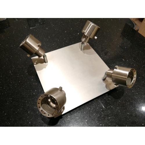 Ceiling light with 4 directional spotlights