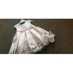 Monsoon dress and shoes