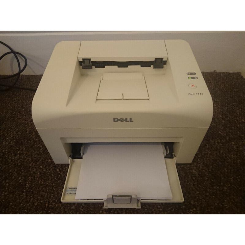 LASER PRINTER - DELL 1110 - MONO B&W - FULLY WORKING - 16PPM A4 - WORKGROUP- ILFORD, IG3